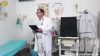 Horny Czech countrywoman examined by freaky doctor