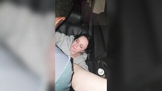 Husband invites bbc to creampie his wife in his van public cuckold hotwife