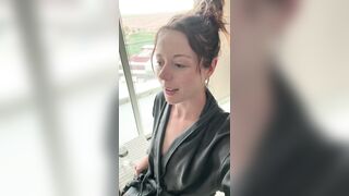 Using My Lush To Cum In The Spa Shower - Risky Public Orgasm