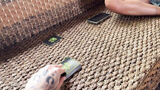 I play truth or dare with my stepbrother! What a big cock he has.