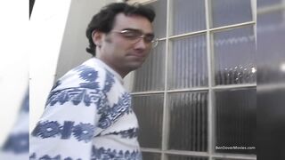Giggly innocent college students first time porn casting