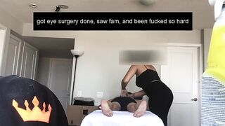 Legit Latin RMT Giving into Huge Asian Cock 1st Appointment Part 1