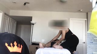 Legit Latin RMT Giving into Huge Asian Cock 1st Appointment Part 1
