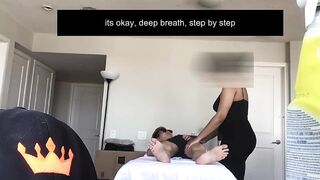 Legit Latin RMT Giving into Huge Asian Cock 1st Appointment Part 1