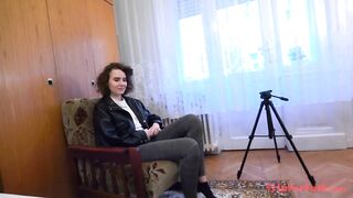 A 18 yo Russian girl, she loves sex so much.