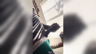 I told him I was home alone so put my throat to work watch full screen