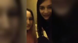 Russian girls lesbian in webcam