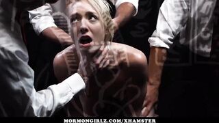 Mormongirlz - Lesbian babes fuck with huge dildo