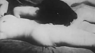 Two Naked Chicks Pleasing Each Other (1930s Vintage)