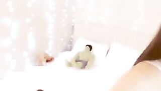 Hot cam chick finds a friends 8