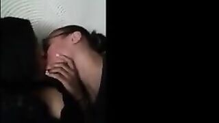 Bisexual girls hot kiss
