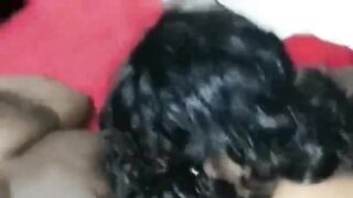 Lesbian - Ebony CUNNY cracker gets her FWAT cat eaten