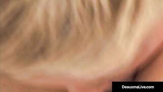 Horny Cougar Deauxma Gets Anal Pounded by Strapon & Squirts!