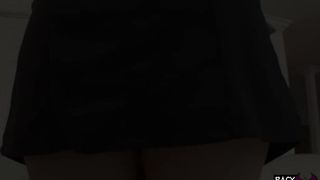 Lesbian milf fingers teen babes in taboo trio