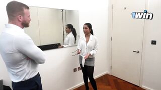 I let my boss CREAMPIE me for a PAYRISE and then he TOOK THE CONDOM OFF and fucked me RAW!