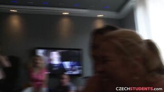 CZECH STUDENTS: Spin the Dildo. No Limits, No Undies