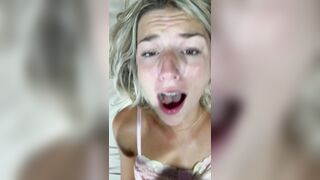 College Girl Gets Creampied at Her Long Distance Boyfriends House!!!