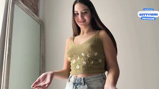 "I Will Tell Parents About Tattoo" Step Brother Fucked Step Sis But It Was Only Temporary Tattoo...