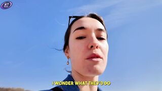 SQUIRTING ON THE BEACH WITH MY LUSH