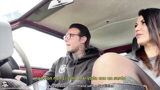 Picking up a Stranger Milf and Fuck her in my car_DIANA ZILLI