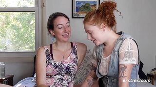 Ersties - Polyamorous Rue & Aisling Have Hot Lesbian Sex