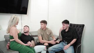 My husband finds out that I am unfaithful and proposes to have an orgy with his brother & his friend