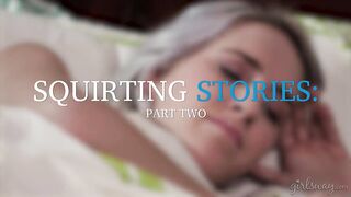 Cadence Lux squirting in front of her mom and the doc