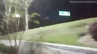 Girl gets her pussy licked in public