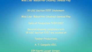 Miss Lisa and Audrey Sensual Play