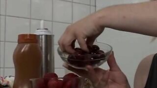 BBW Birthday FOOT CAKE FemDom Sploshing Wet Messy WAM Food