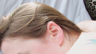 Janessa drills her lesbian lovers pussy to climax with a dildo