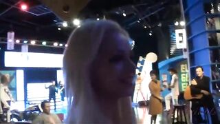 Pumping Elsa Jean with a big ass creampie