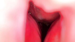 Best Camera Inside Pussy Porn - Huge Creampie In Blonde Model From Her Cervix’s POV - Couple