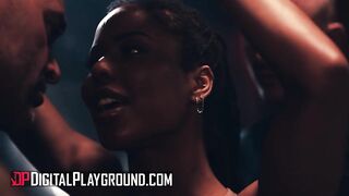 DIGITAL PLAYGROUND - Army Girl Kira Noir Gets A Bit Tied Up On Mission And Tag Teamed By Studs