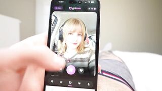 She loves feeling a big cock inside her pink tight pussy