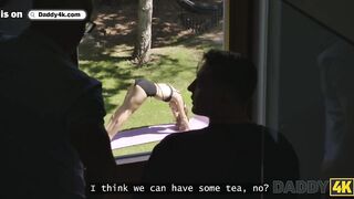 DADDY4K. Sexy babe Vixi Rafi was fucked roughly by her boyfriend's Daddy