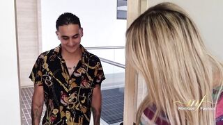 MILF has a threesome with her stepson and her best friend - Monique Fuentes,Danner Mendez,Daniclark