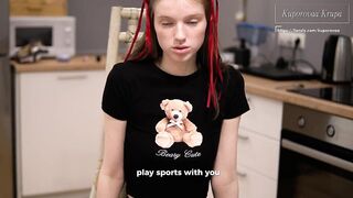 Kuporovaa Krupa wants to burn calories with sex ( cumshot )