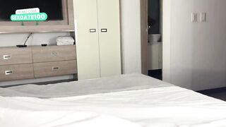 Stepsister Gets Scared, Shares Bed with Me and We Fuck Hard (Creampie)