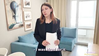 I fucked an estate agent hard because she overcharged for her service