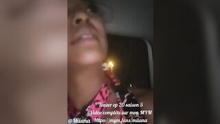 Miiana -DEFI Je BAISE un INCONNU sur un parking devant mon MARI COCU