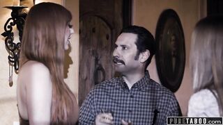 PURE TABOO Babysitter Gabbie Carter Agrees To Threesome With Kinky Couple