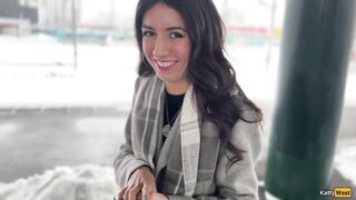 Public Agent - Beauty fucks on the train for money