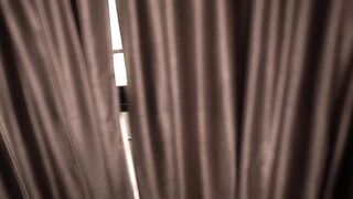 Neighbor come to bed with us but don't move too much to fuck on the sly.