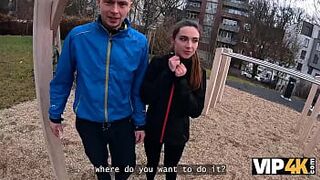 VIP4K. Hot athlete was picked up on the street and fucked. Hot sex with Sakura Hell & Pavlos