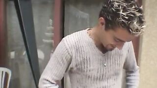 Hot French housewife fucking in her ass