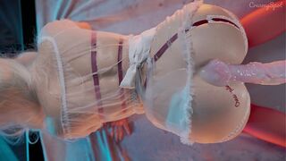 Cum Flood Alert! Dildo Filling Me Until I Can’t Stop Screaming!