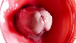 CAMERA INSIDE PUSSY: POWERFULL CUM IN PUSSY! BEST Internal ASMR in 4K MORE SPERM
