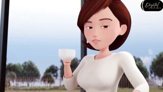 BUSTY Step mom decides to be a Pornstar and seduces her Step son who FUCKS her in her ASS and PUSSY