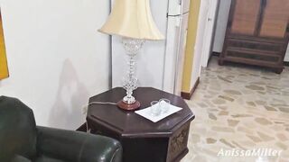 anissamiller fucks her neighbor while her cuckold husband is on a trip